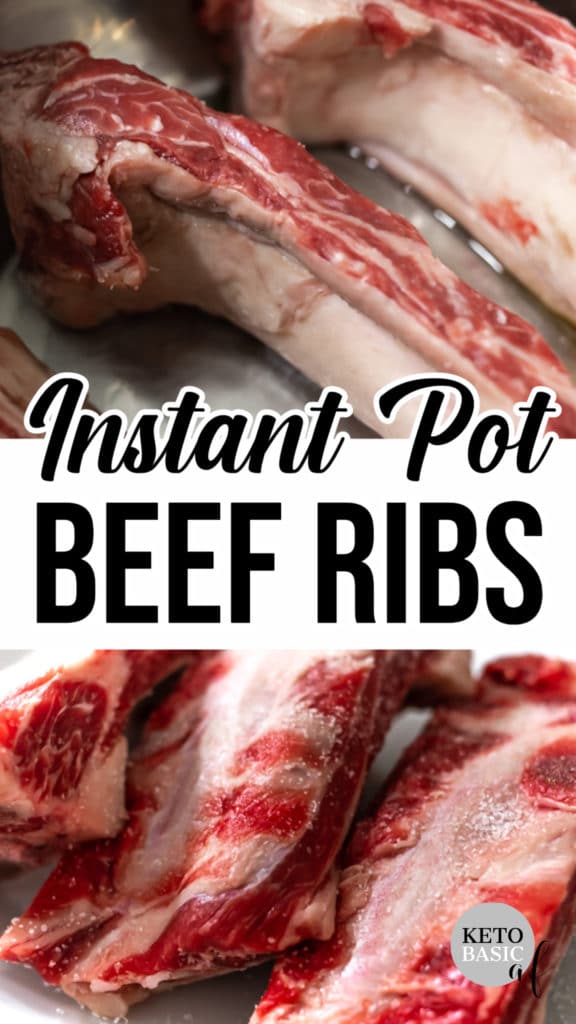 Instant Pot Beef Ribs