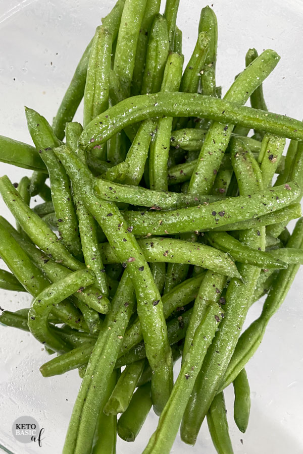 KETO Air Fryer Green Beans
