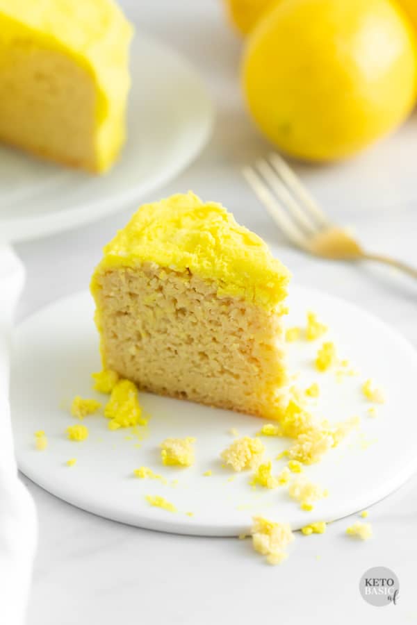 Keto Lemon Cake Recipe
