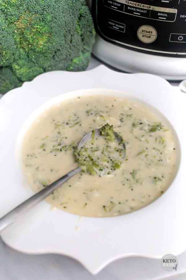 KETO Broccoli Cheddar Soup