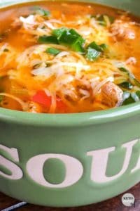 Spicy One Pot KETO Taco Soup Recipe