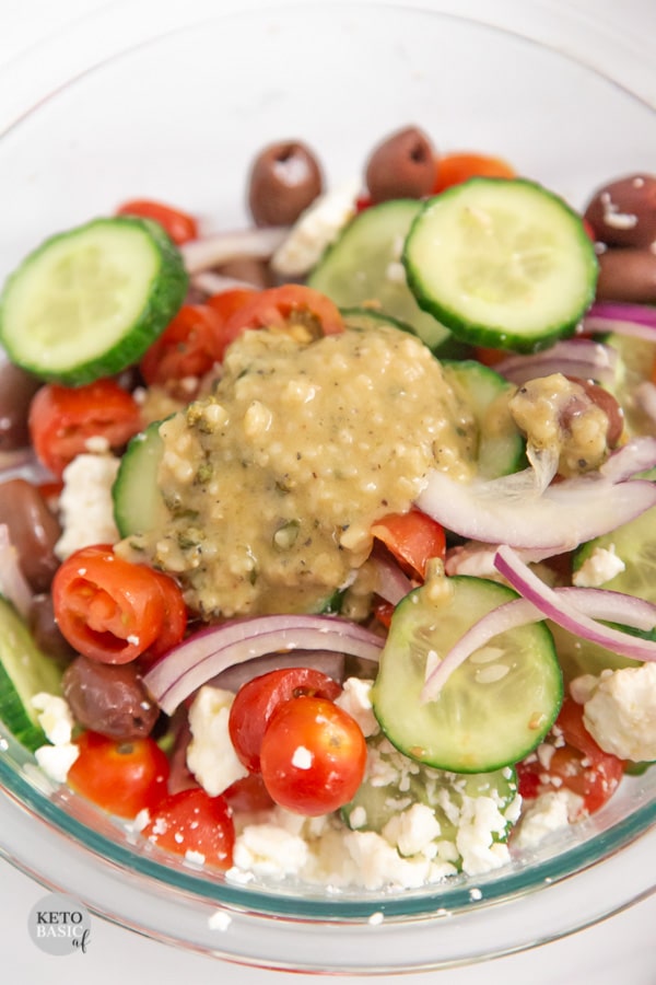 low carb Greek Salad Dressing_