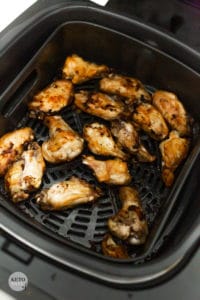 EXTRA CRISPY Air Fryer Frozen Chicken Wings - KetoBasicAF