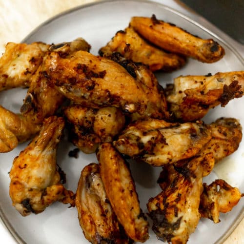 EXTRA CRISPY Air Fryer Frozen Chicken Wings - KetoBasicAF