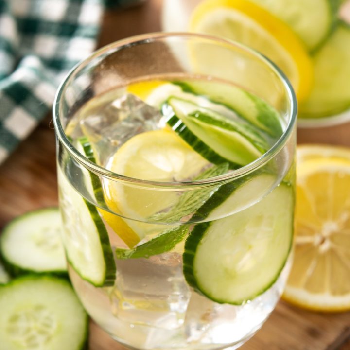 Cucumber Lemon Ginger Water RECIPE