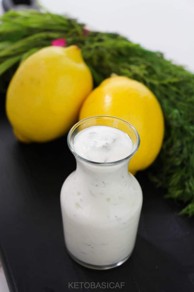 Low Carb DIll Dressing